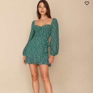 Reformation Cammi Dress in Parsley